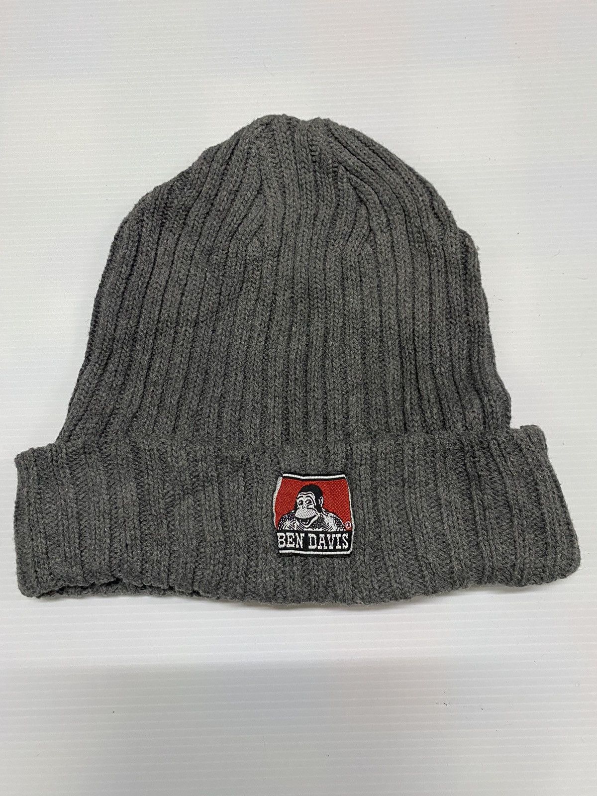 Ben Davis Ben Davis Small Patches Knitted Beanie Hat Size ONE SIZE - 1 Thumbnail