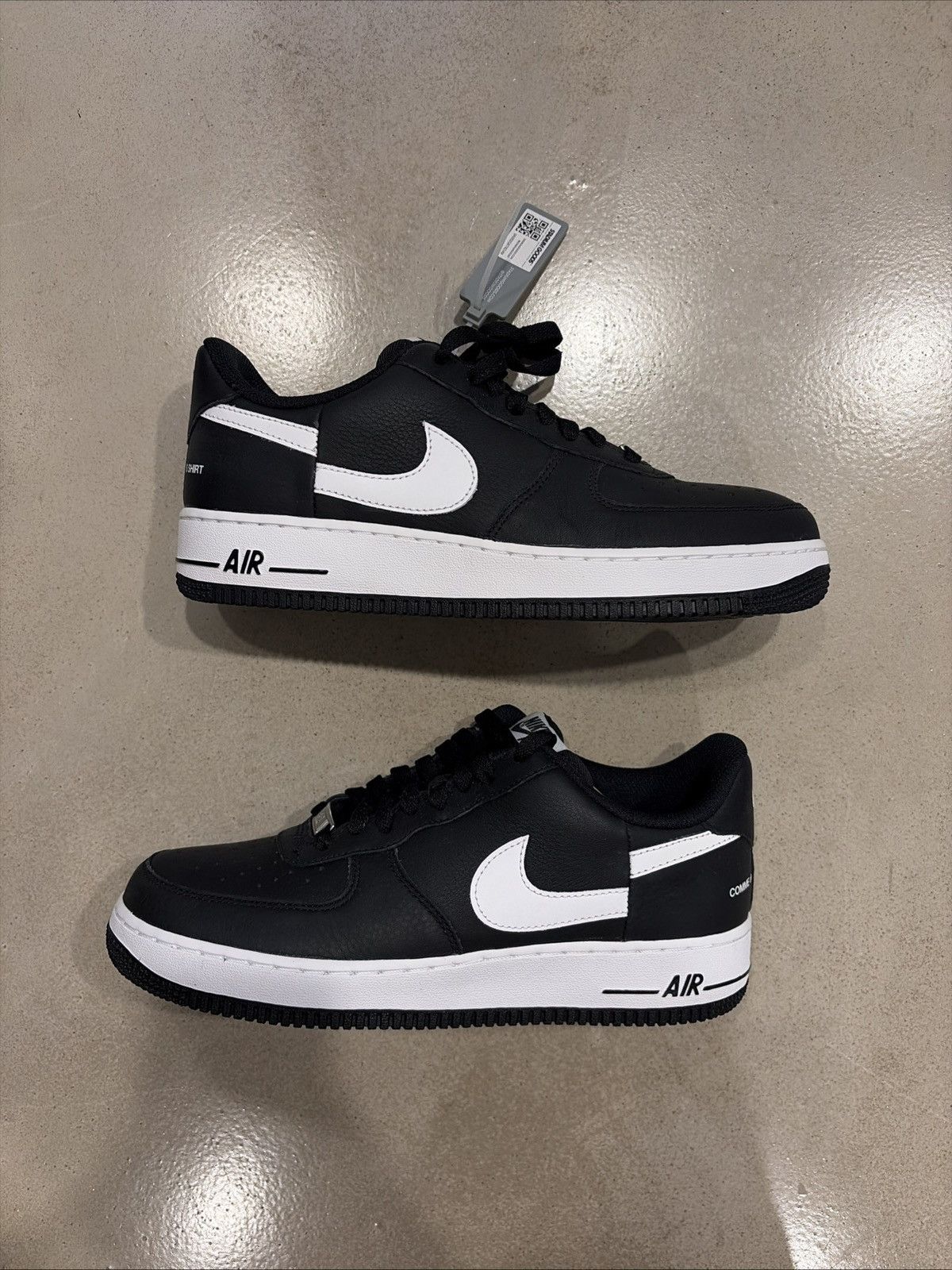Comme des Garcons SHIRT × Nike × Supreme Nike Air Force 1 Supreme CDG Split Swoosh Size US 7 / EU 40 - 2 Thumbnail