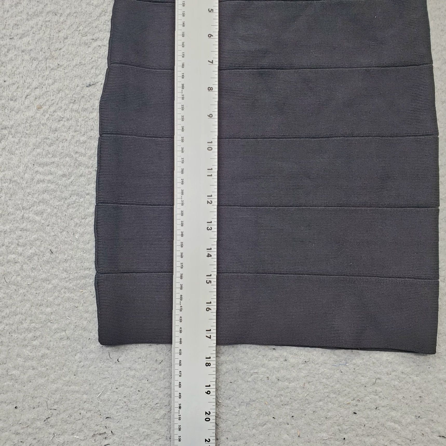 Bebe Bebe Skirt Womens M Black Regular Straight & Pencil Back Zip - PIM050623J33 Size 32" / US 10 / IT 46 - 3 Thumbnail