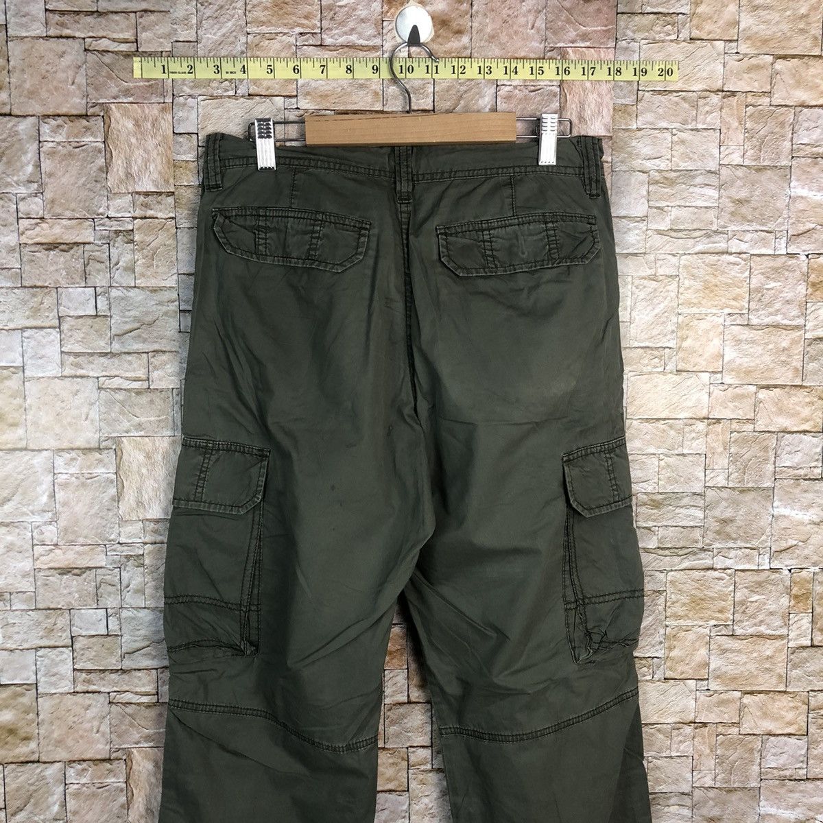 Japanese Brand Uniqlo japan vinyage utility Cargo Multipocket Pants #A343 Size US 30 / EU 46 - 17 Thumbnail
