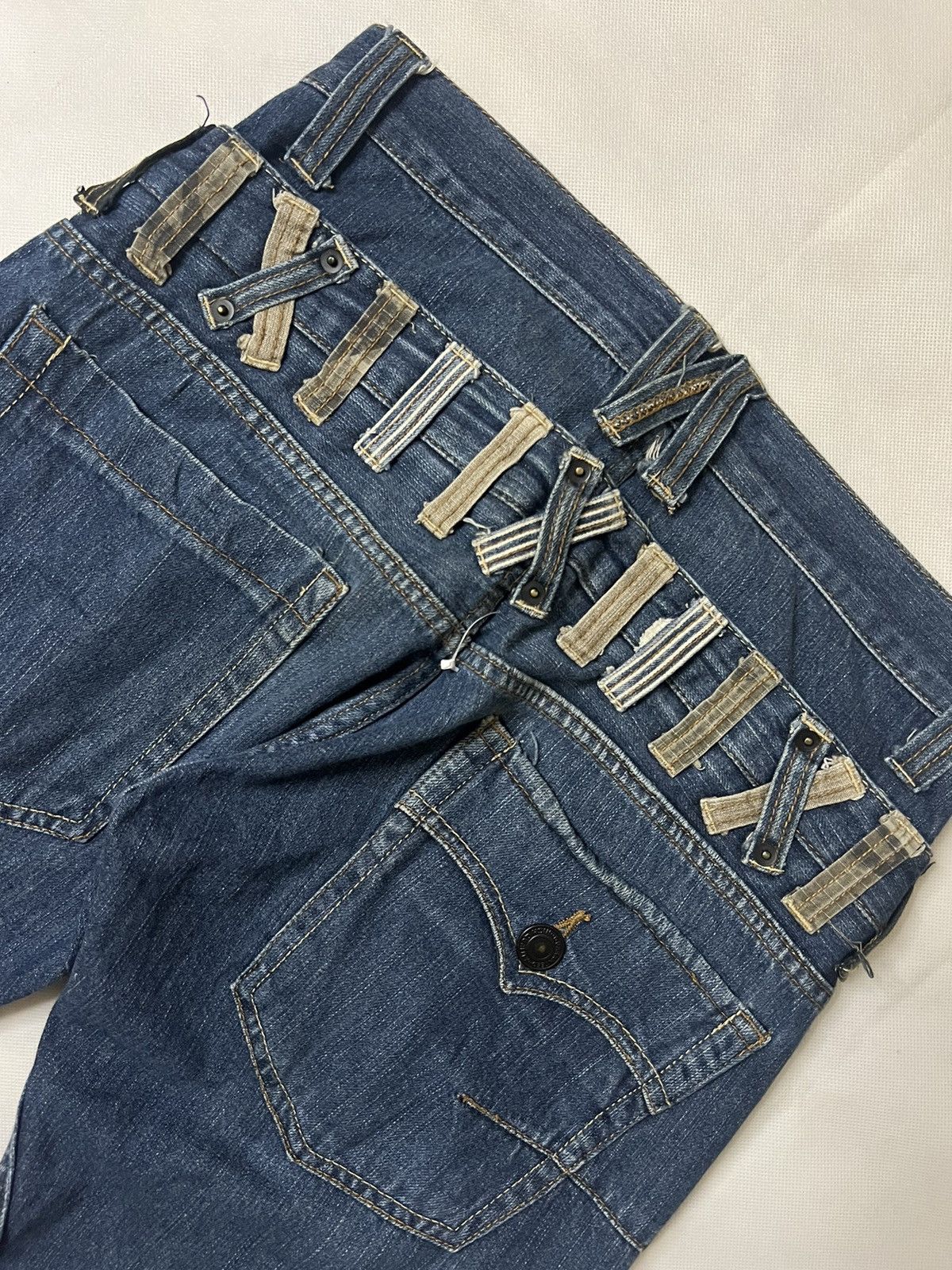 Japanese Brand Double Waist Sunlucas Japanese Brand Vintage Denim Size US 30 / EU 46 - 16 Thumbnail