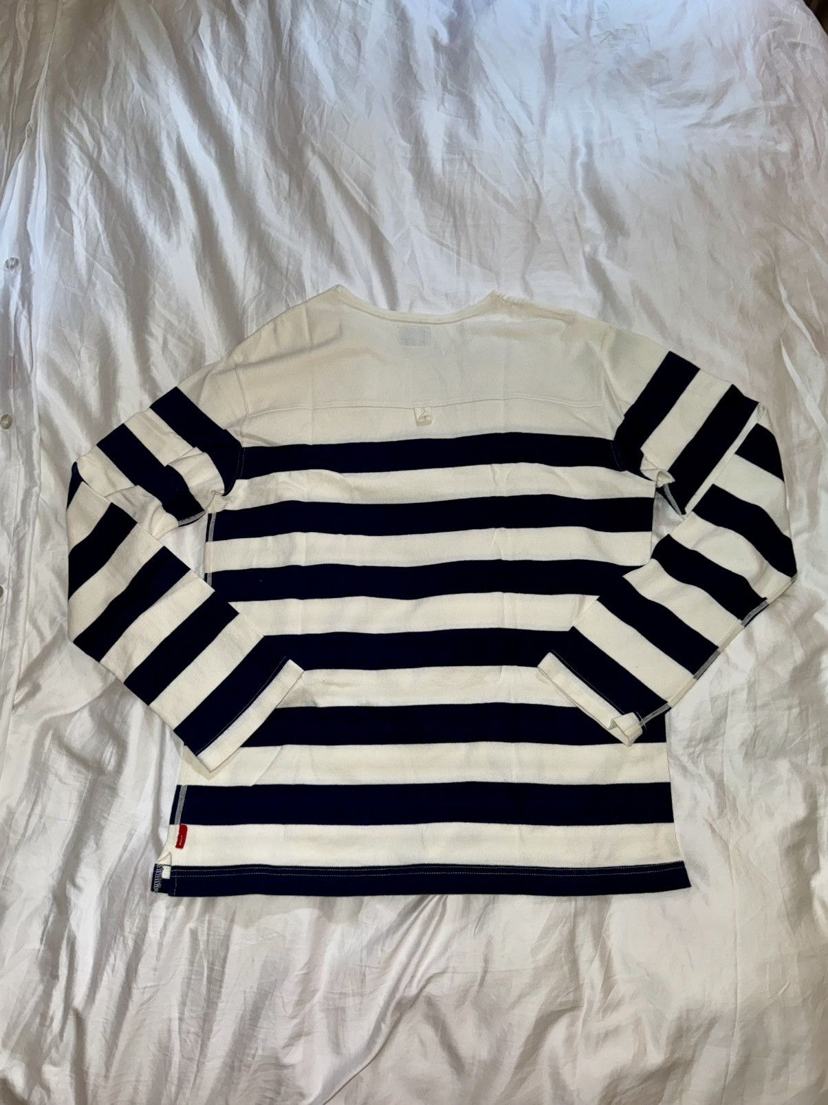 Wtaps Vintage WTAPS Navy Striped Sailor Sweater Size US L / EU 52-54 / 3 - 2 Thumbnail
