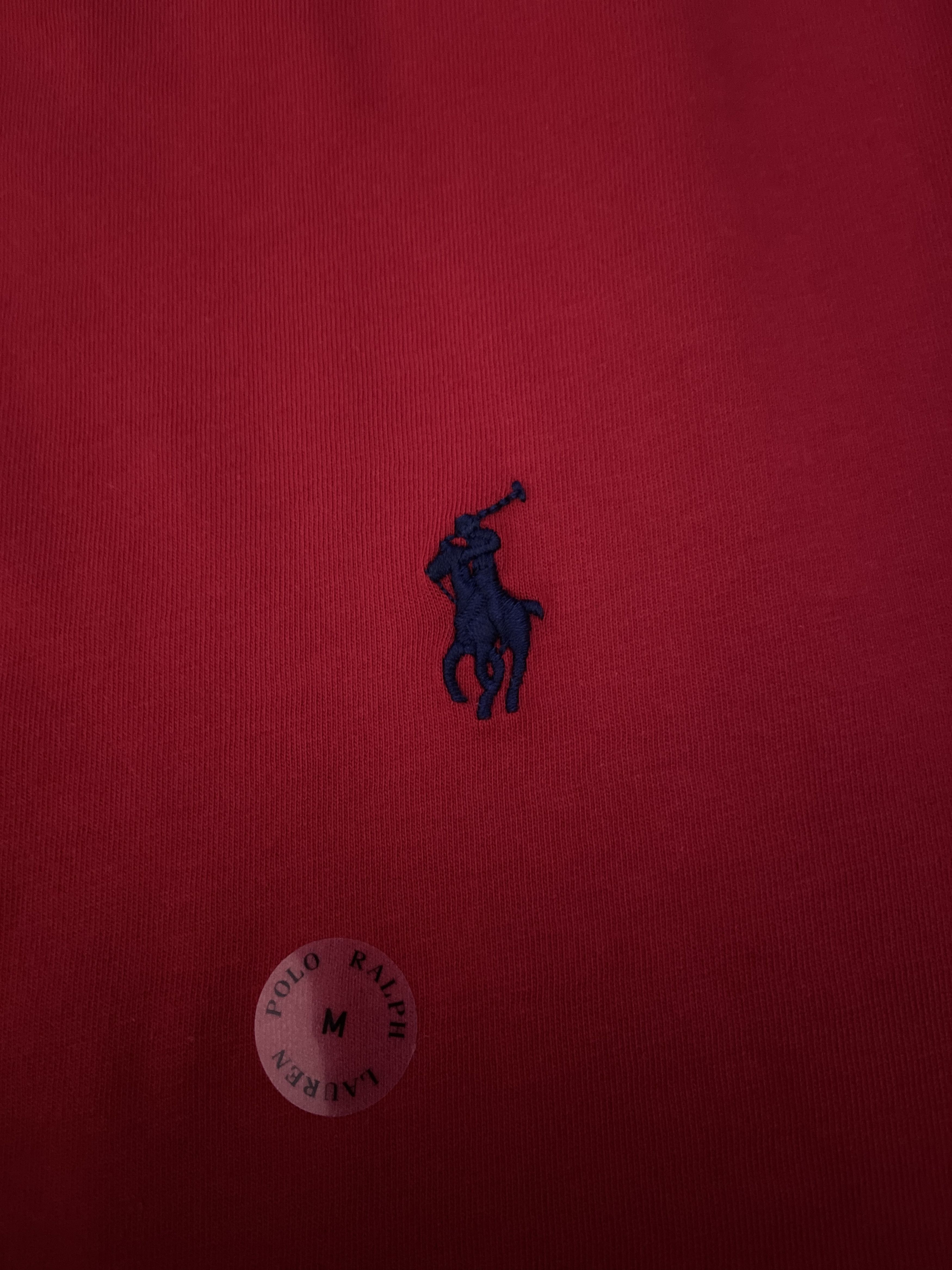 Polo Ralph Lauren Red Polo Ralph Lauren Tee w/Blue Horse Size US M / EU 48-50 / 2 - 3 Thumbnail