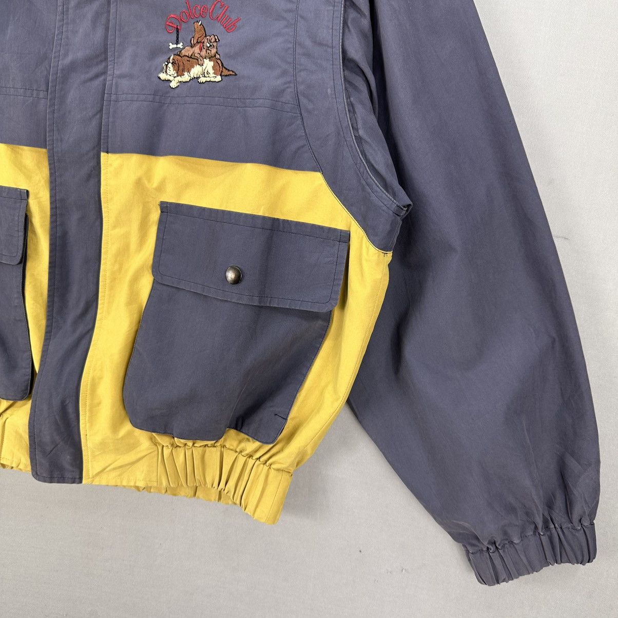 Japanese Brand Vintage 90's Dolce Club Embroidered Golf Jacket Size US L / EU 52-54 / 3 - 3 Thumbnail