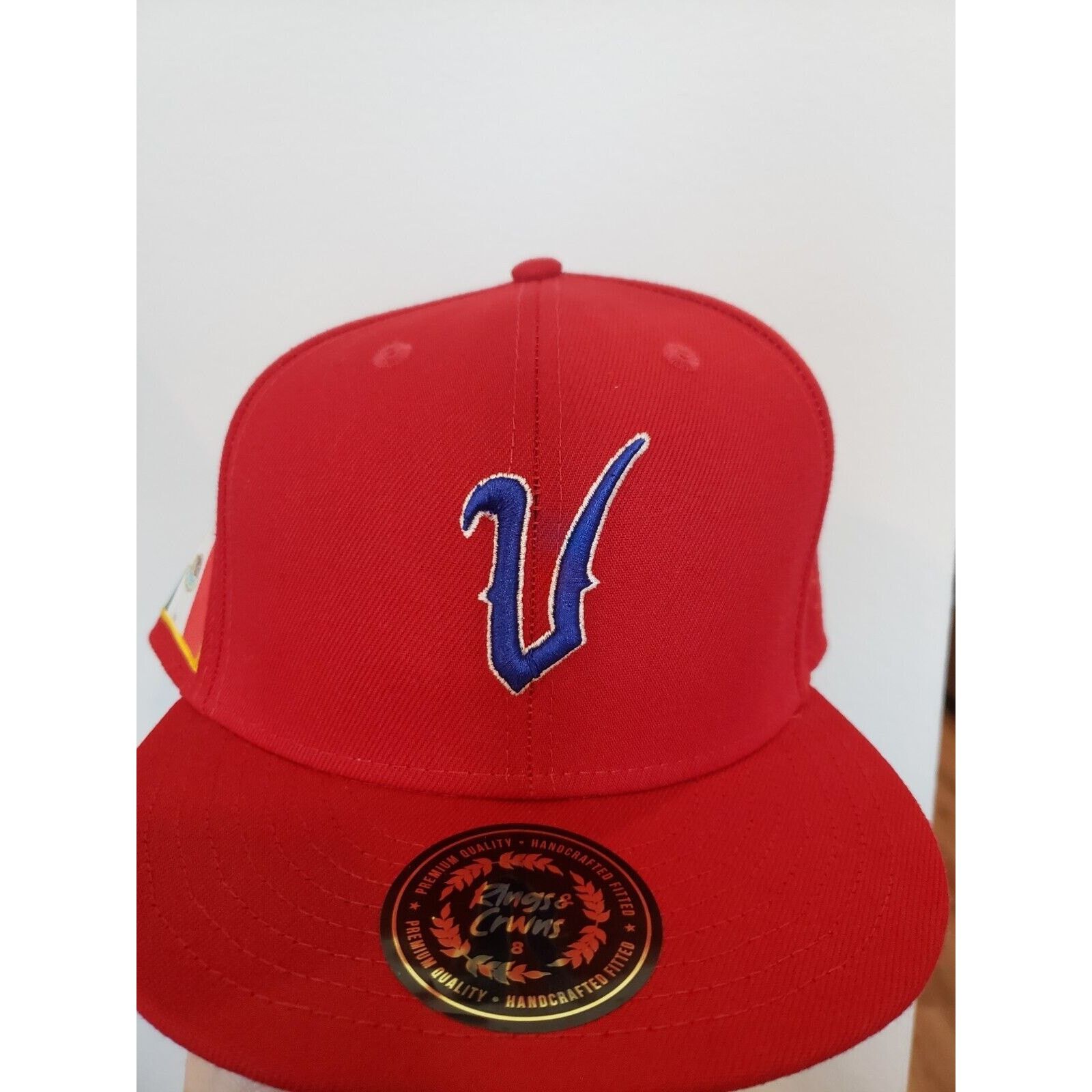 Other Veracruz Azules Hat Size 8 Negro League Red Rings & Crwns Size ONE SIZE - 1 Thumbnail