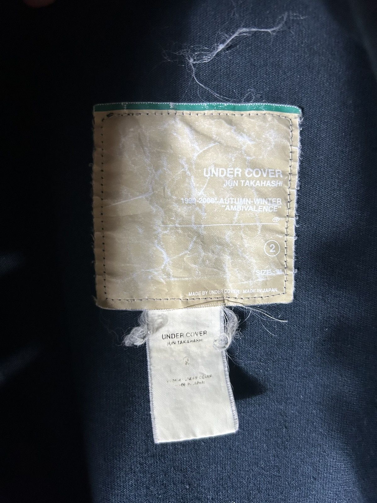 Jun Takahashi 2000s Undercover Autumn Winter Ambivalence Longsleeve Size US M / EU 48-50 / 2 - 5 Thumbnail