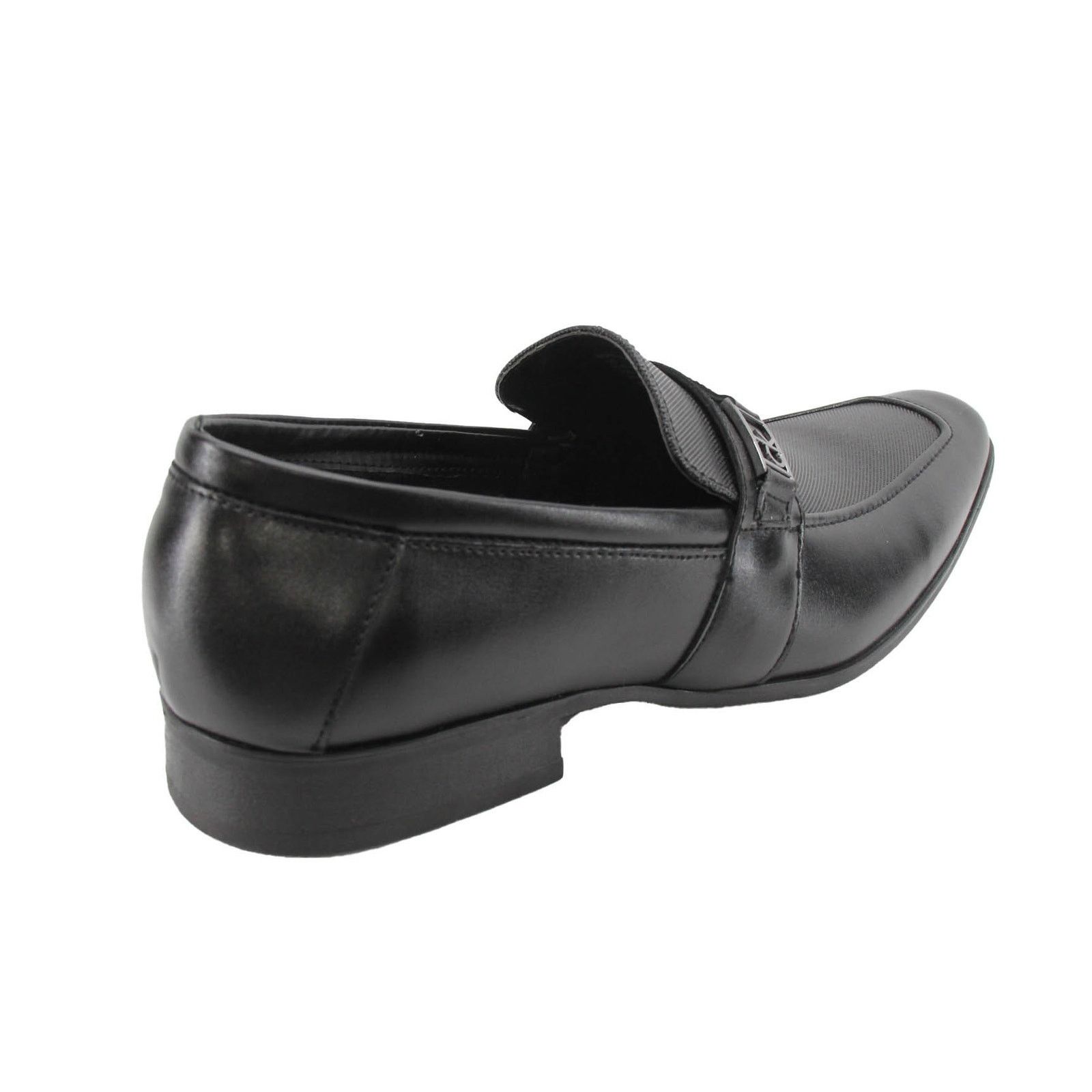 Calvin Klein NEW Calvin Klein Men's Black Bartley Loafers US10.5 EU43.5 Size US 10.5 / EU 43-44 - 4 Thumbnail
