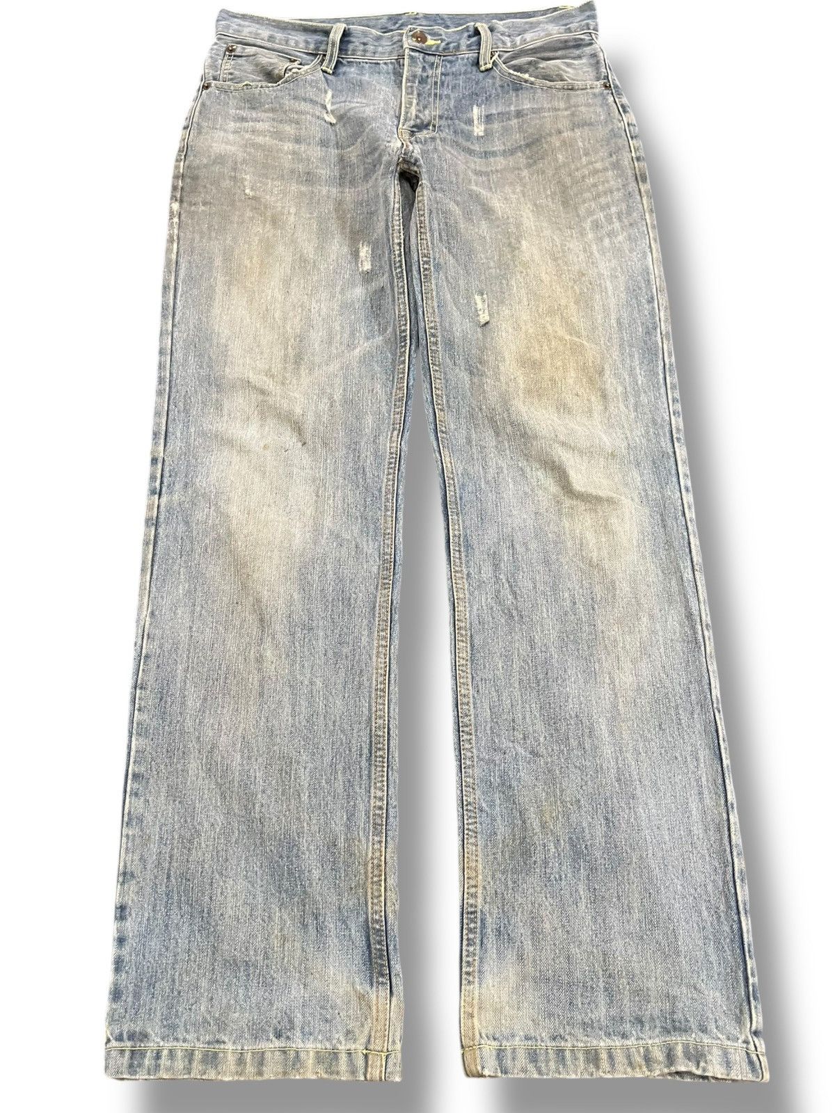 Japanese Brand Vintage Japanese Brand Distressed Size US 33 - 1 Thumbnail