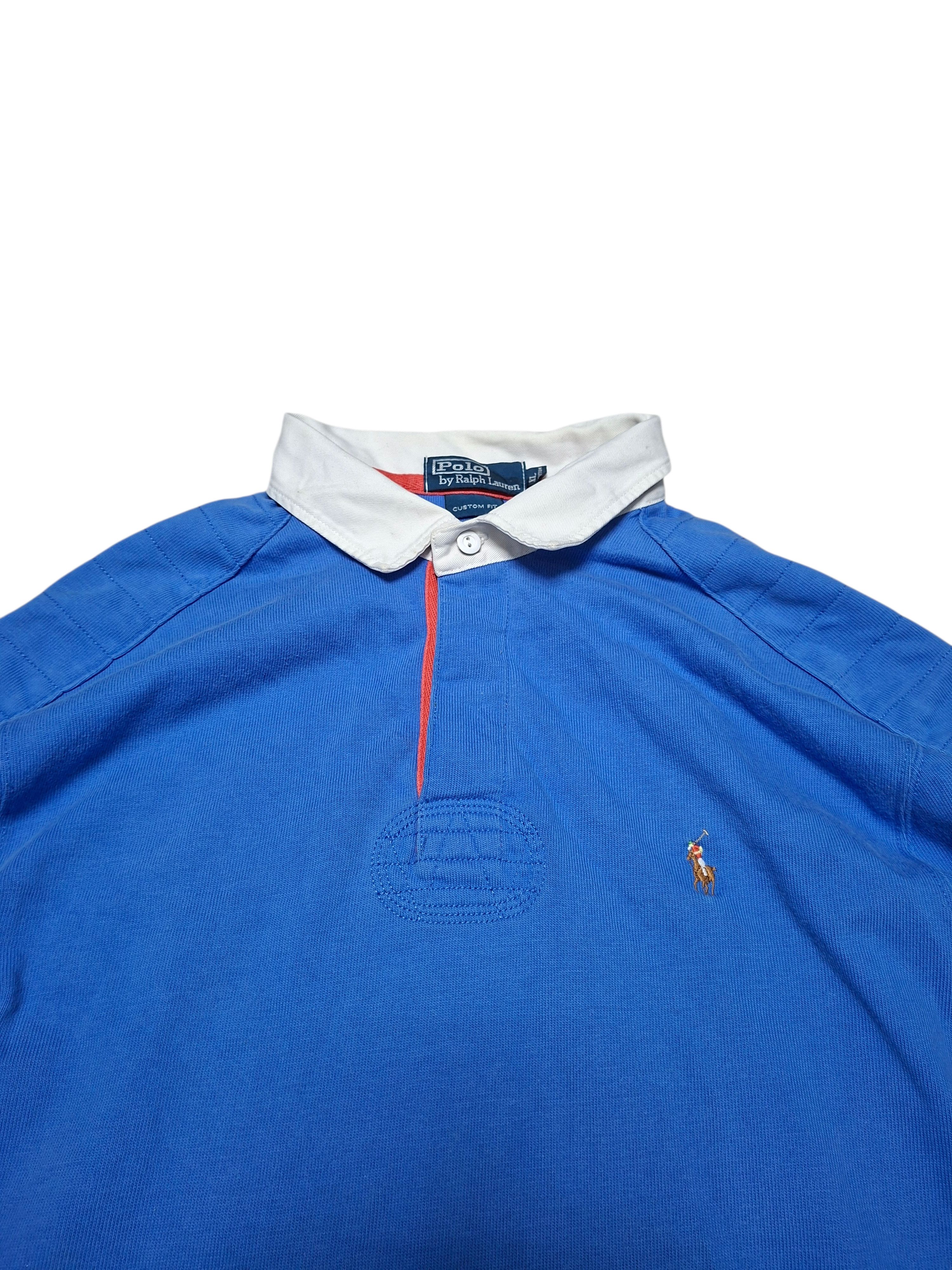 Polo Ralph Lauren POLO RALPH LAUREN VINTAGE LUXURY RUGBY SHIRT Size US XL / EU 56 / 4 - 2 Thumbnail