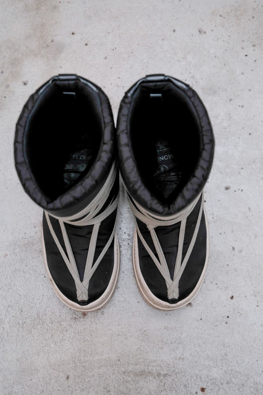 Moncler × Rick Owens RICK OWENS × MONCLER BIGROCKS PADDED BOOTS Size US 10 / EU 43 - 4 Thumbnail
