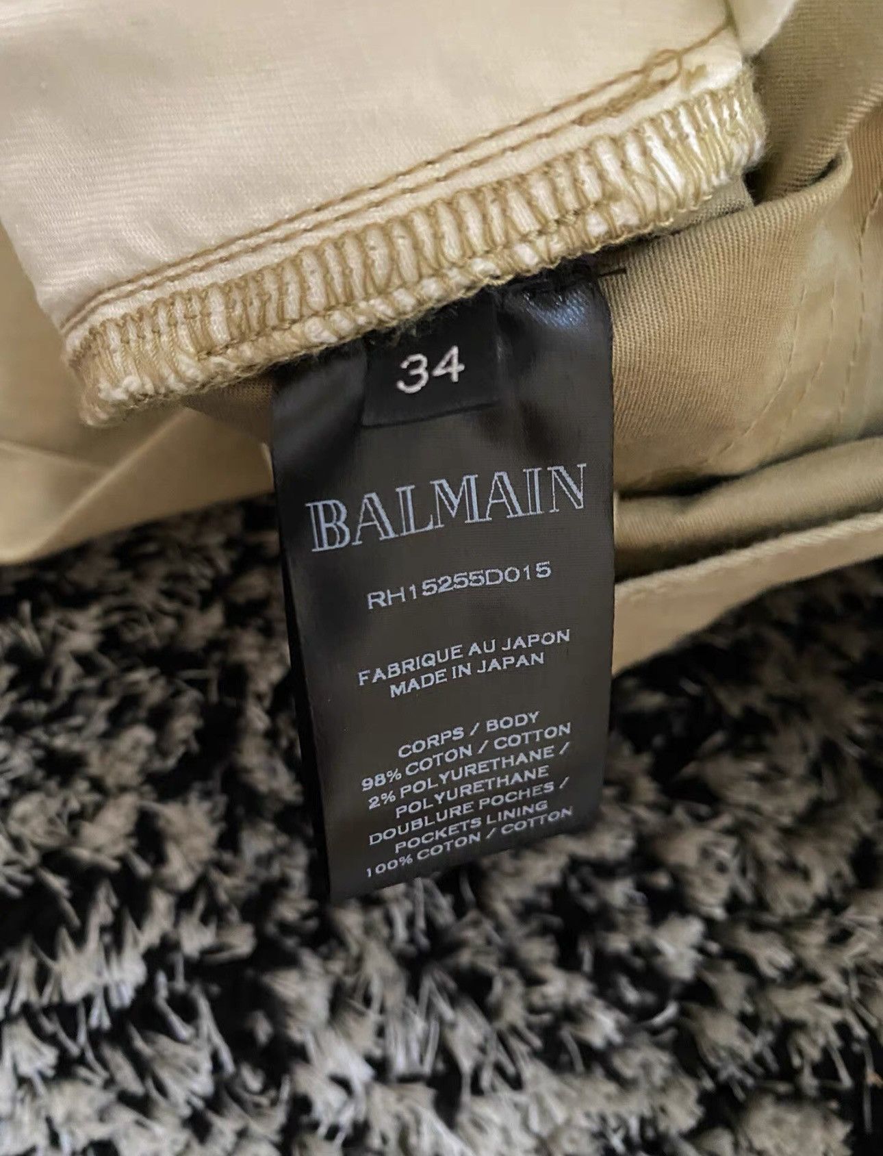 Balmain Balmain Beige jeans Size US 34 / EU 50 - 9 Thumbnail