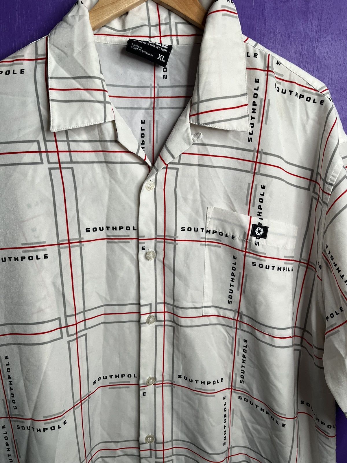 Southpole × Vintage Vintage Y2K Southpole stripes logo pocket shirt Size US XL / EU 56 / 4 - 3 Thumbnail