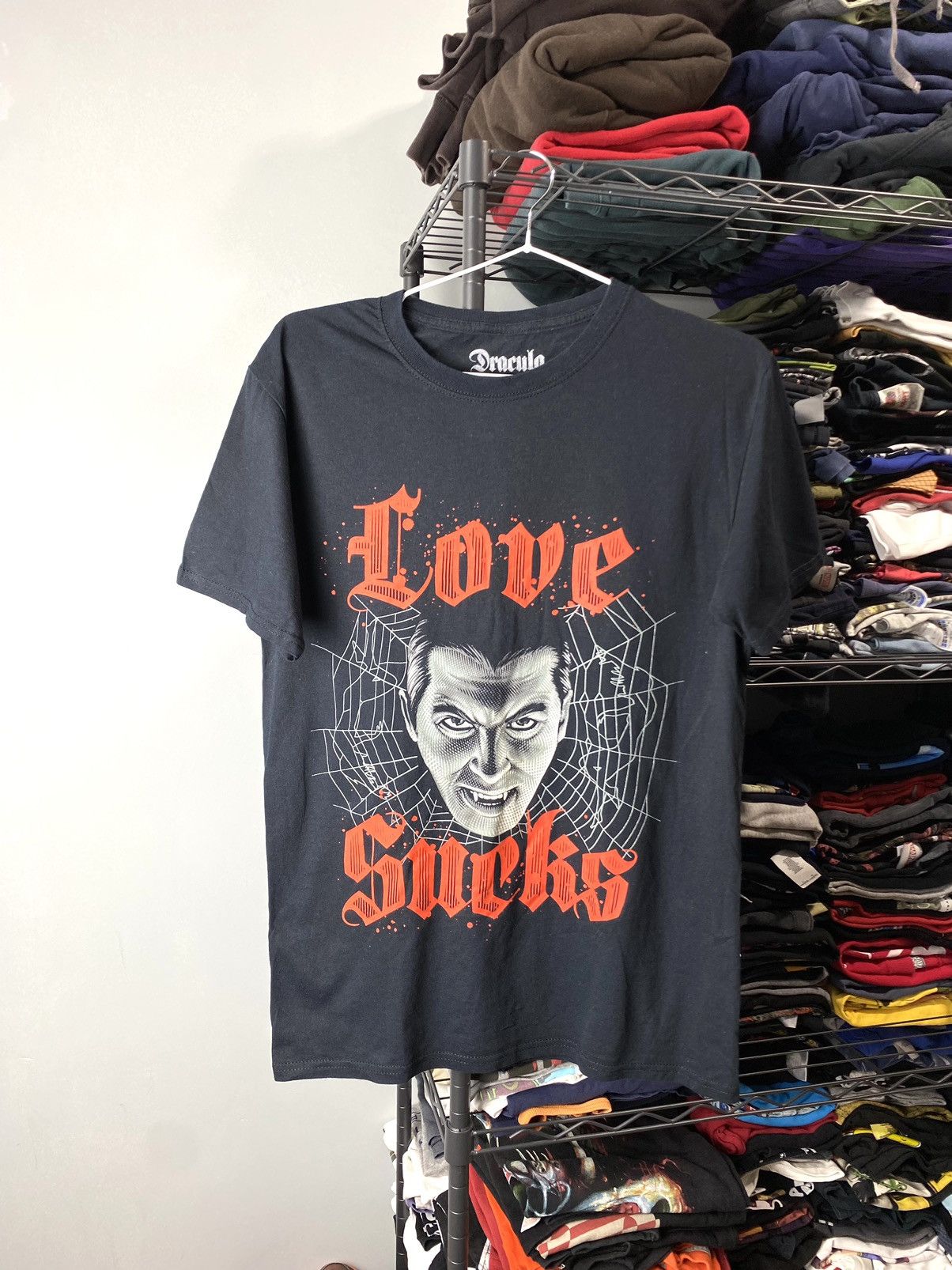 Band Tees Dracula Love Sucks Movie T Shirt Marvel Vintage Style Size US S / EU 44-46 / 1 - 1 Thumbnail