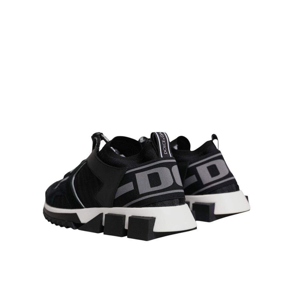 Dolce & Gabbana Dolce & Gabbana Black Mesh Sorrento Trekking Sneakers Shoes Size US 9 / IT 39 - 4 Thumbnail