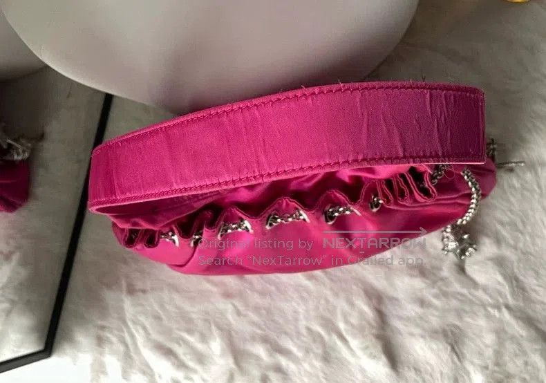 Givenchy Givenchy Marine Series Pearlescent Pink Hobo Bag. Size ONE SIZE - 4 Thumbnail