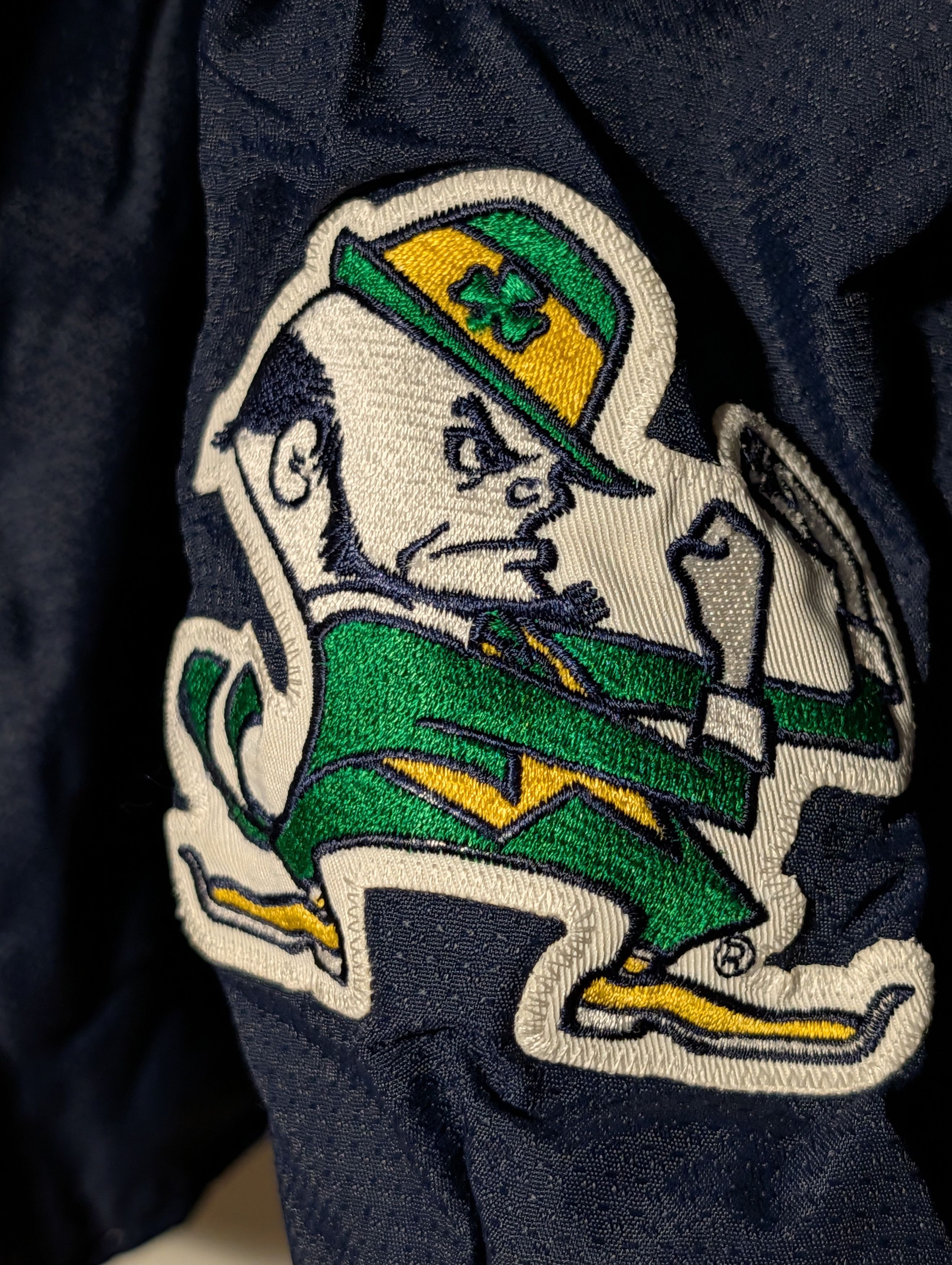 Majestic Vintage 90s Notre Dame Fighting Irish Majestic Windbreaker Size US XXL / EU 58 / 5 - 4 Thumbnail