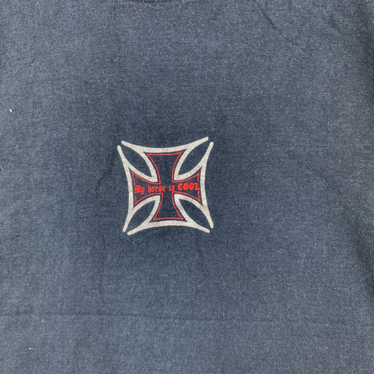 Vintage BITCHEN MOTORCYCLE CHOPPER Harley Davidson Tee Shirt Top Size US M / EU 48-50 / 2 - 4 Thumbnail