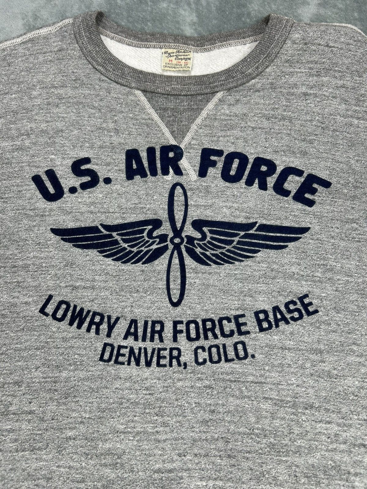 Buzz Rickson's Vintage Buzz Rickson U.S Air Force Crewneck Sweatshirt Size US M / EU 48-50 / 2 - 2 Thumbnail