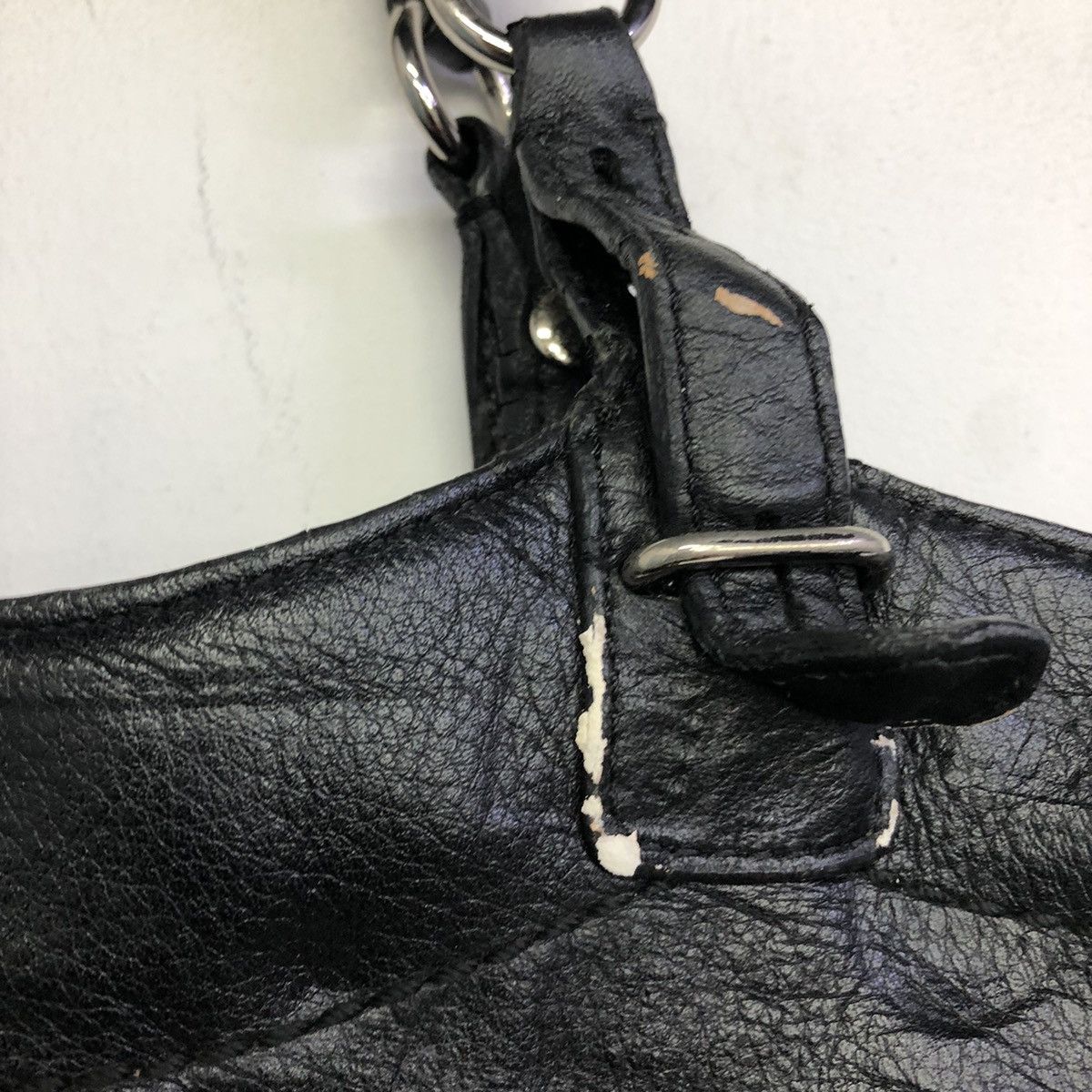 Coach Vintage Coach Pebbled Leather Black Tote Travel Bag Size ONE SIZE - 11 Thumbnail