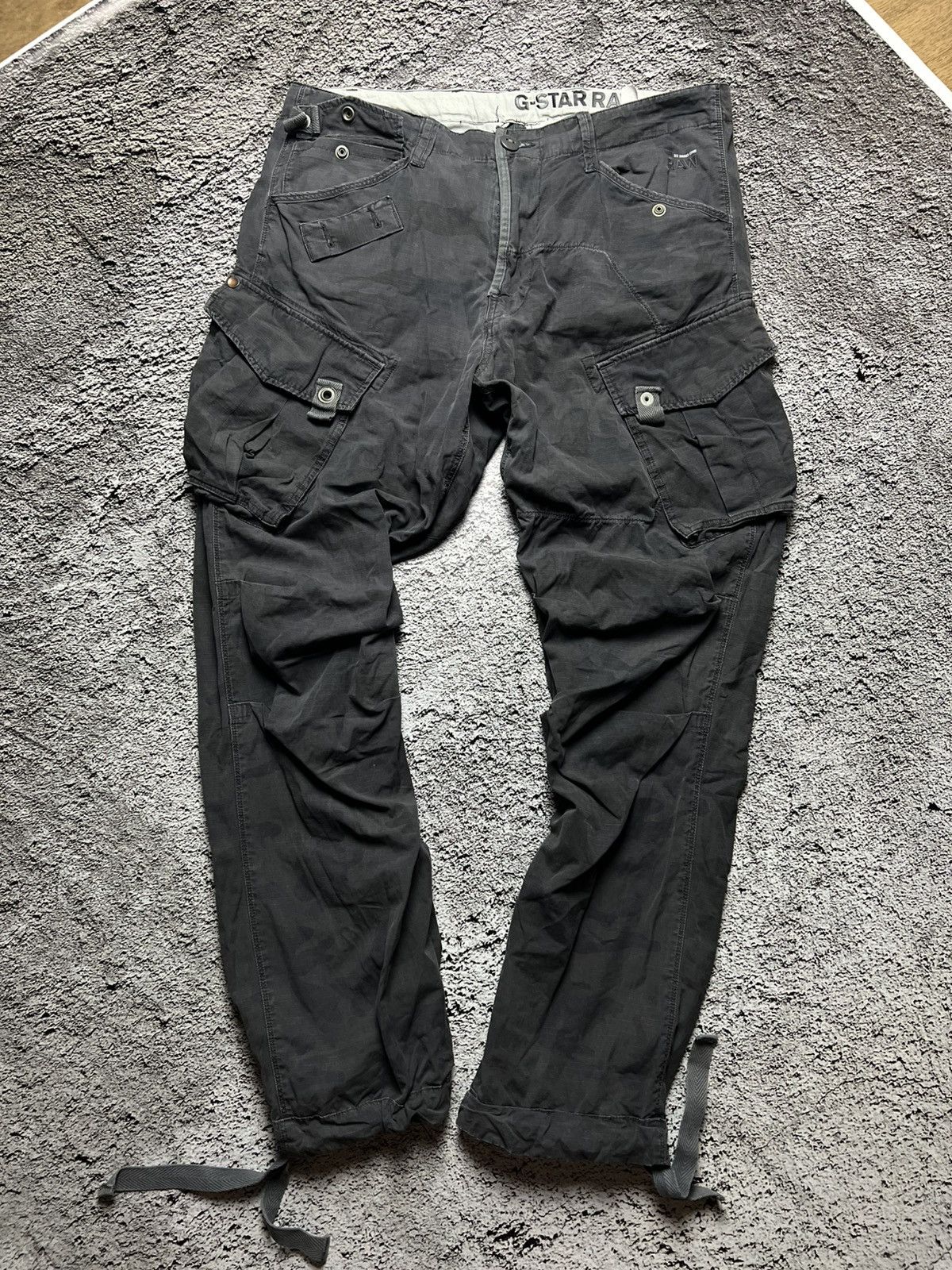 G-Star G-Star cargo camo space rovic belt pants 33x32 Size US 33 - 1 Thumbnail