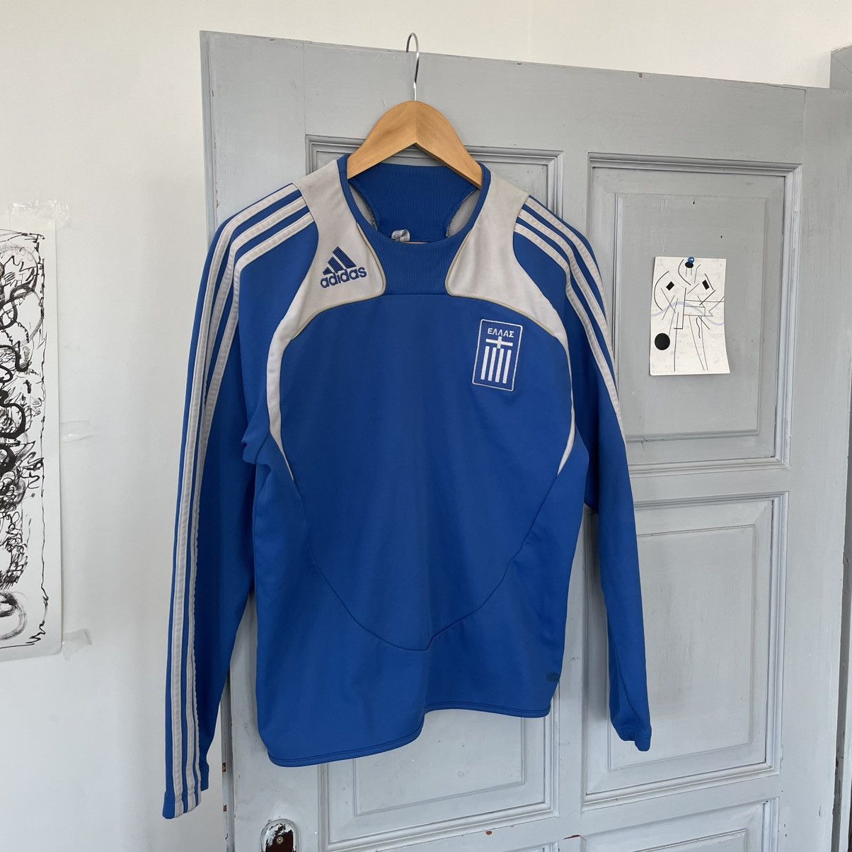 Vintage Vintage Adidas Greece National Team 2004 Home Jersey Sz S Size US S / EU 44-46 / 1 - 3 Thumbnail