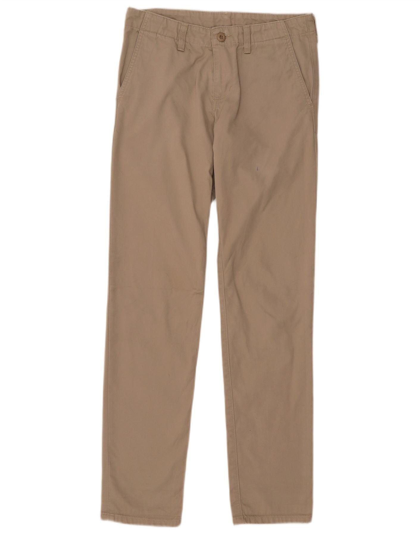 Carhartt Womens Slim Chino Trousers W28 L32 Beige Cotton Size 24" / US 00 / IT 34 - 1 Thumbnail