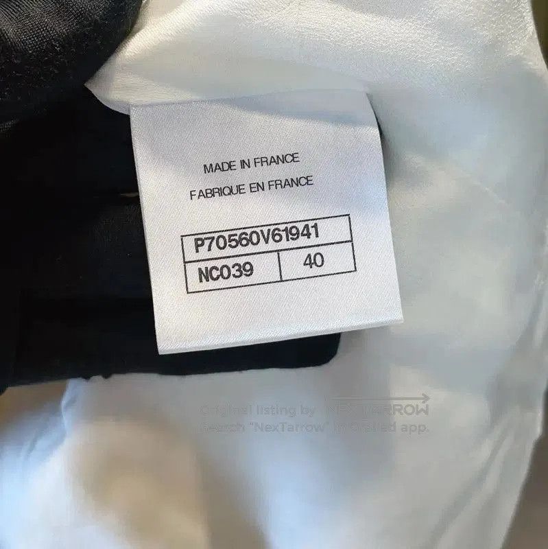 Chanel Chanel White Cotton Blend Women's Jacket . Size M / US 6-8 / IT 42-44 - 8 Thumbnail