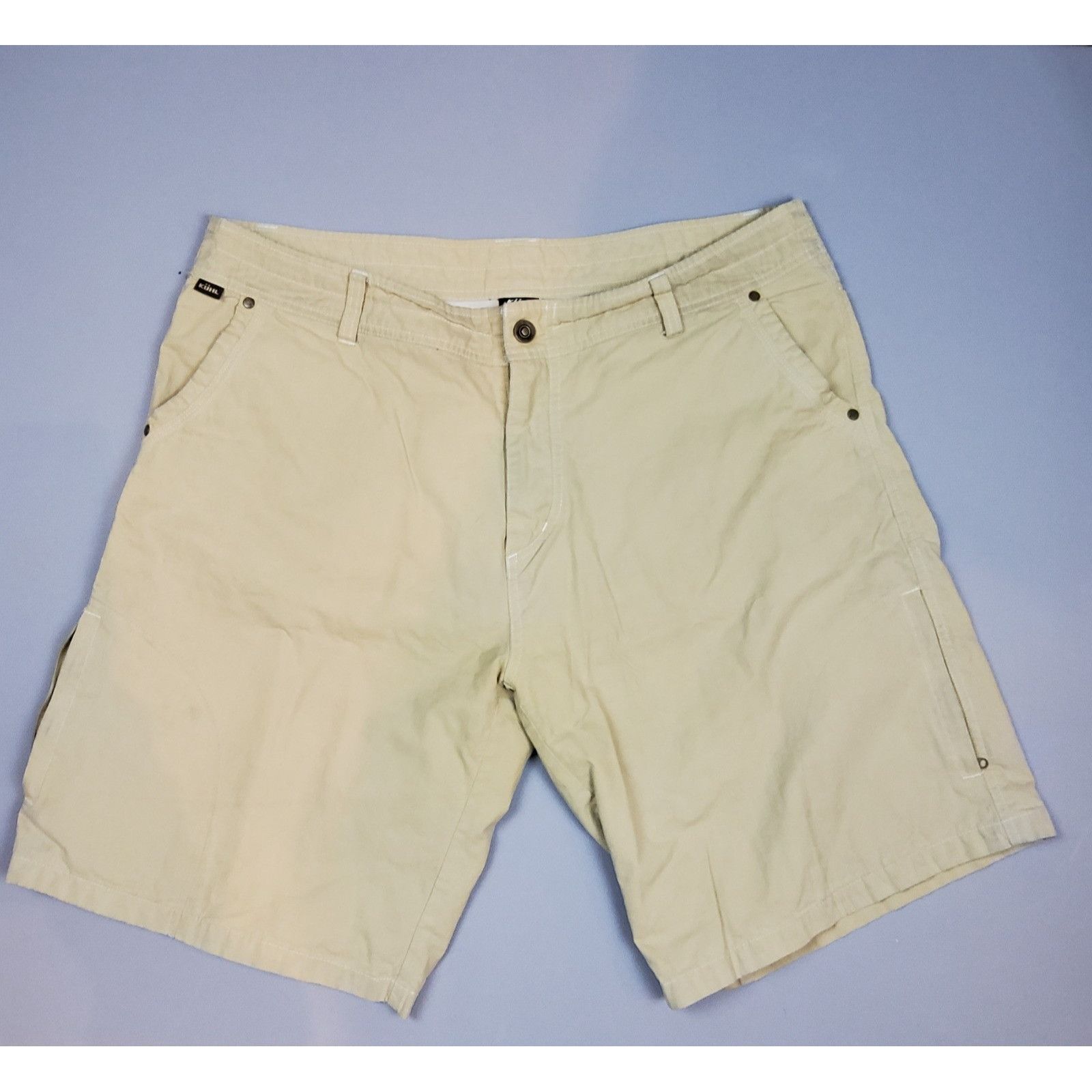 Kuhl Kuhl Ramblr Men's Size 40 Shorts Outdoor Hiking Khaki 5 Pock Size US 40 / EU 56 - 1 Thumbnail