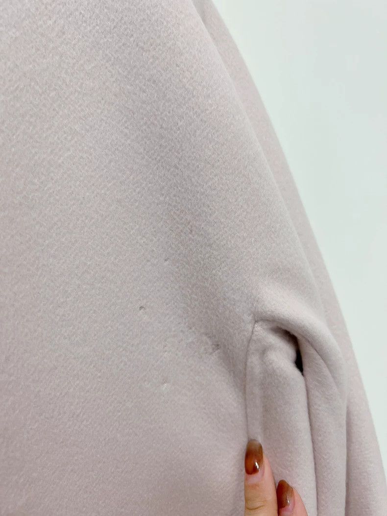 Loro Piana Loro Piana Pink and gray double-sided cashmere coat 2506-Ne Size M / US 6-8 / IT 42-44 - 4 Thumbnail