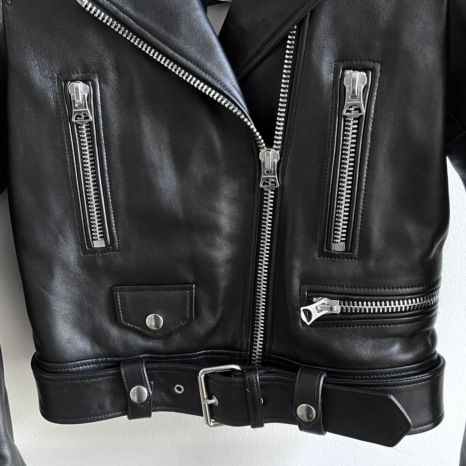 Acne Studios Acne Studio Leather Jacket Size EU32/US0 Size XS / US 0-2 / IT 36-38 - 5 Thumbnail