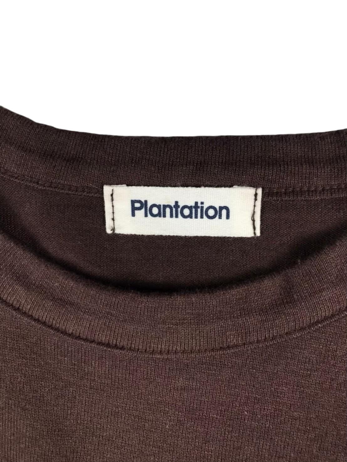 Issey Miyake × Japanese Brand Plantation by Issey Miyake brown Long Sleeve T shirt Size US M / EU 48-50 / 2 - 3 Thumbnail