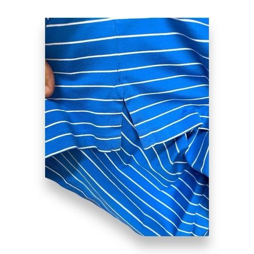 Ralph Lauren POLO RALPH LAUREN Polo Golf Shirt Men's Large Blue Striped M Size US L / EU 52-54 / 3 - 5 Thumbnail