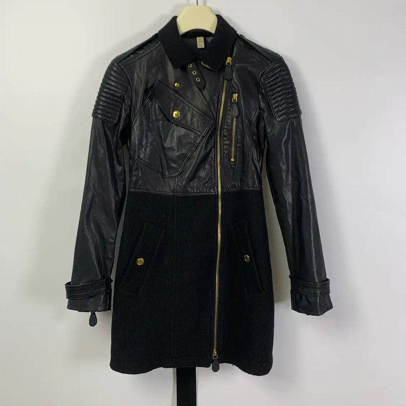 Burberry Burberry Black Women's Trench Coat Size ONE SIZE - 1 Thumbnail