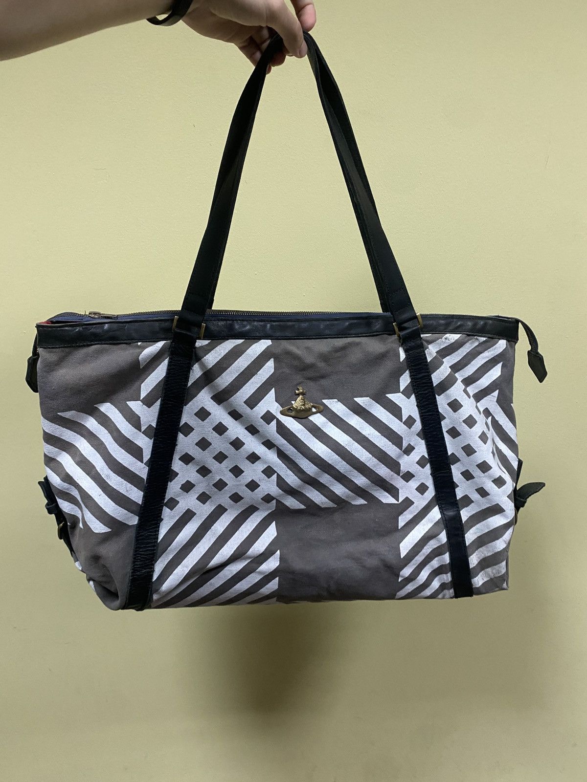 Vivienne Westwood Vivienne Westwood RARE anglomania check tote handle bag Size ONE SIZE - 1 Thumbnail