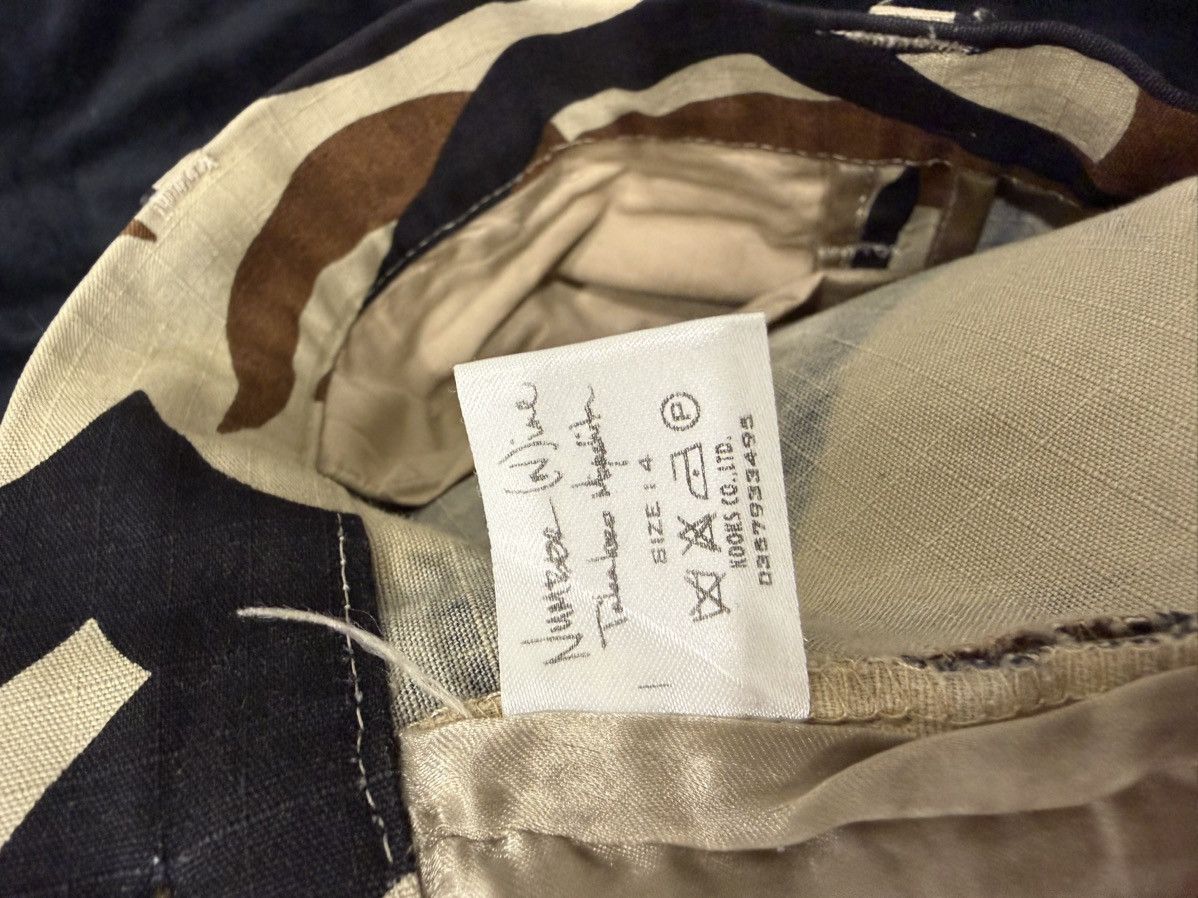 Number (N)ine Number Nine AW04 tribal hearts camo cargo pants Size US 31 - 3 Thumbnail