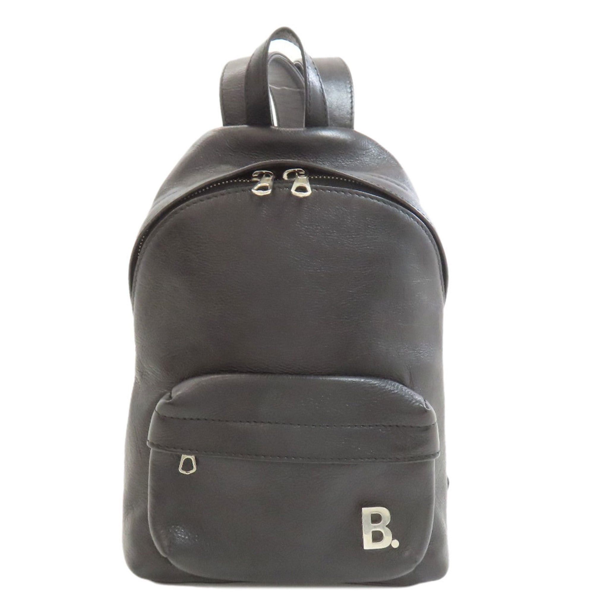 Balenciaga Balenciaga 680026 B Logo Backpack/Daypack in Calfskin, Women's Size ONE SIZE - 1 Thumbnail