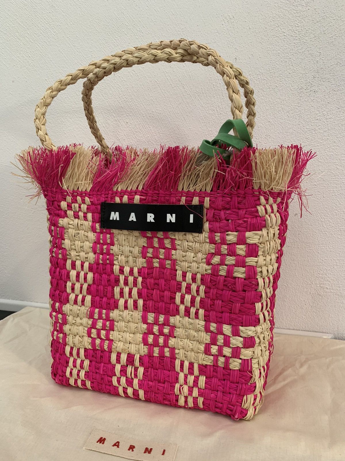 Marni IRACA PALM MED BAG Size ONE SIZE - 2 Thumbnail