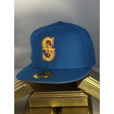 New Era Seattle Mariners 2001 ASG Hat Club Sunrise Daybreaker 59FIFT Size ONE SIZE - 3 Thumbnail