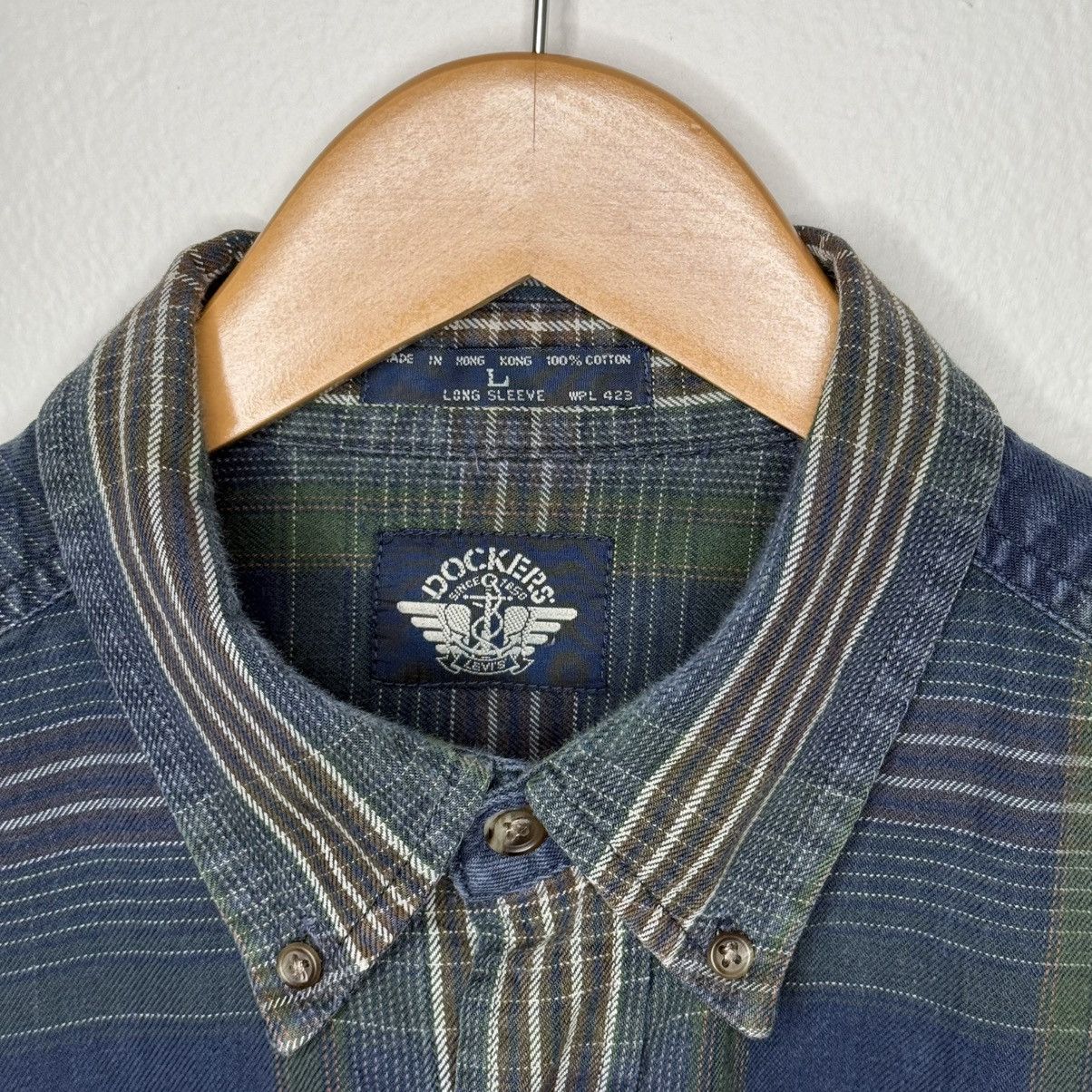 Dockers × Levi's × Vintage Vintage Dockers X Levi’s Plaid Flannel Shirt Size L Oversize Size US L / EU 52-54 / 3 - 6 Thumbnail