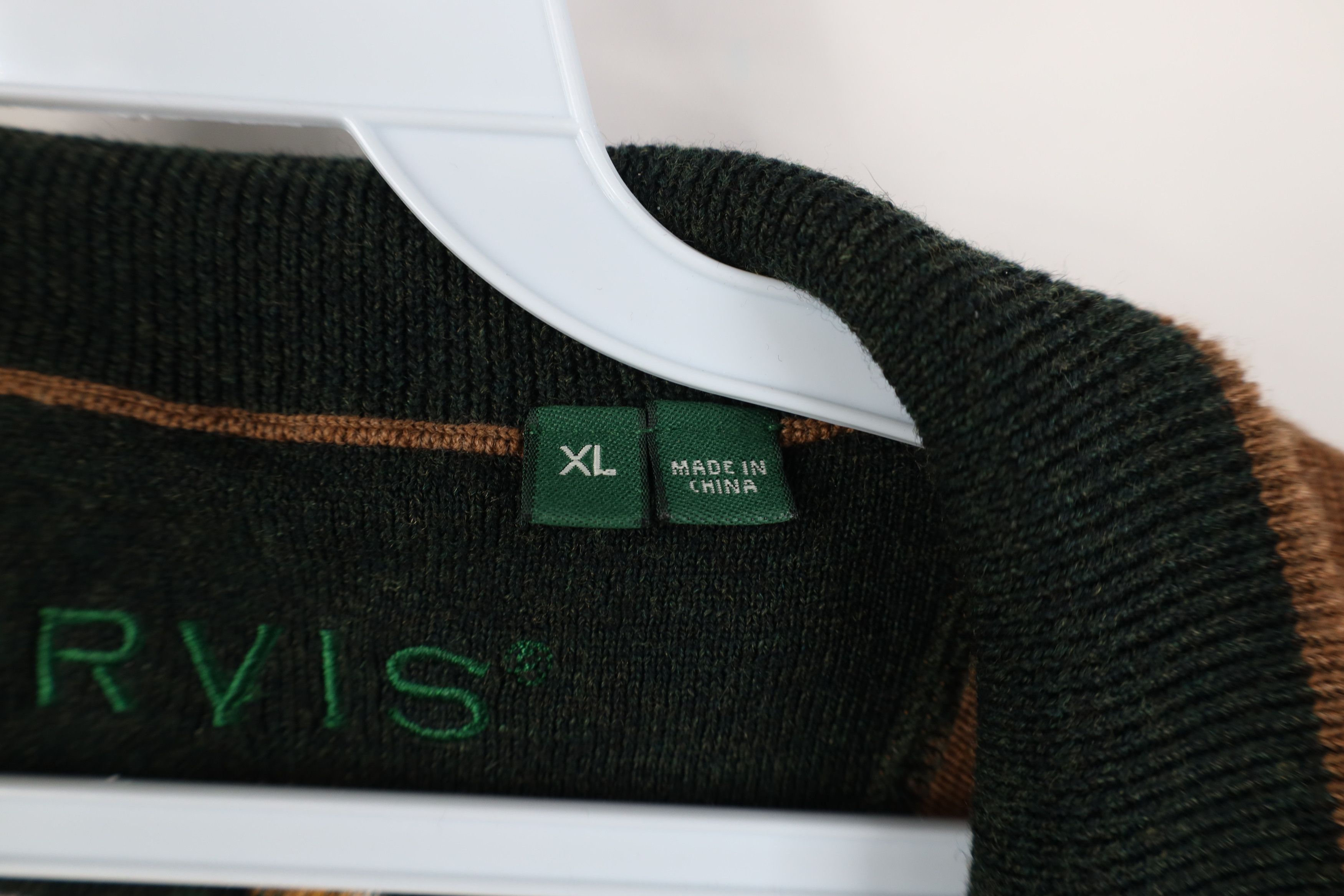 Orvis Vintage Orvis Merino Wool 1/4 Half Zip Pullover Sweater Size US XL / EU 56 / 4 - 6 Thumbnail