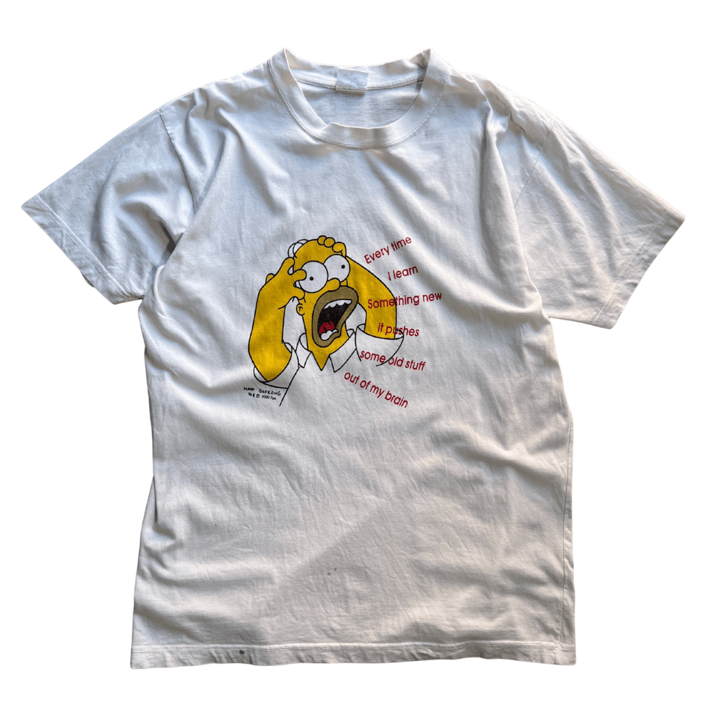 Vintage Vintage 2000 The Simpsons Homer Cartoon Graphic Tee Size US M / EU 48-50 / 2 - 1 Thumbnail