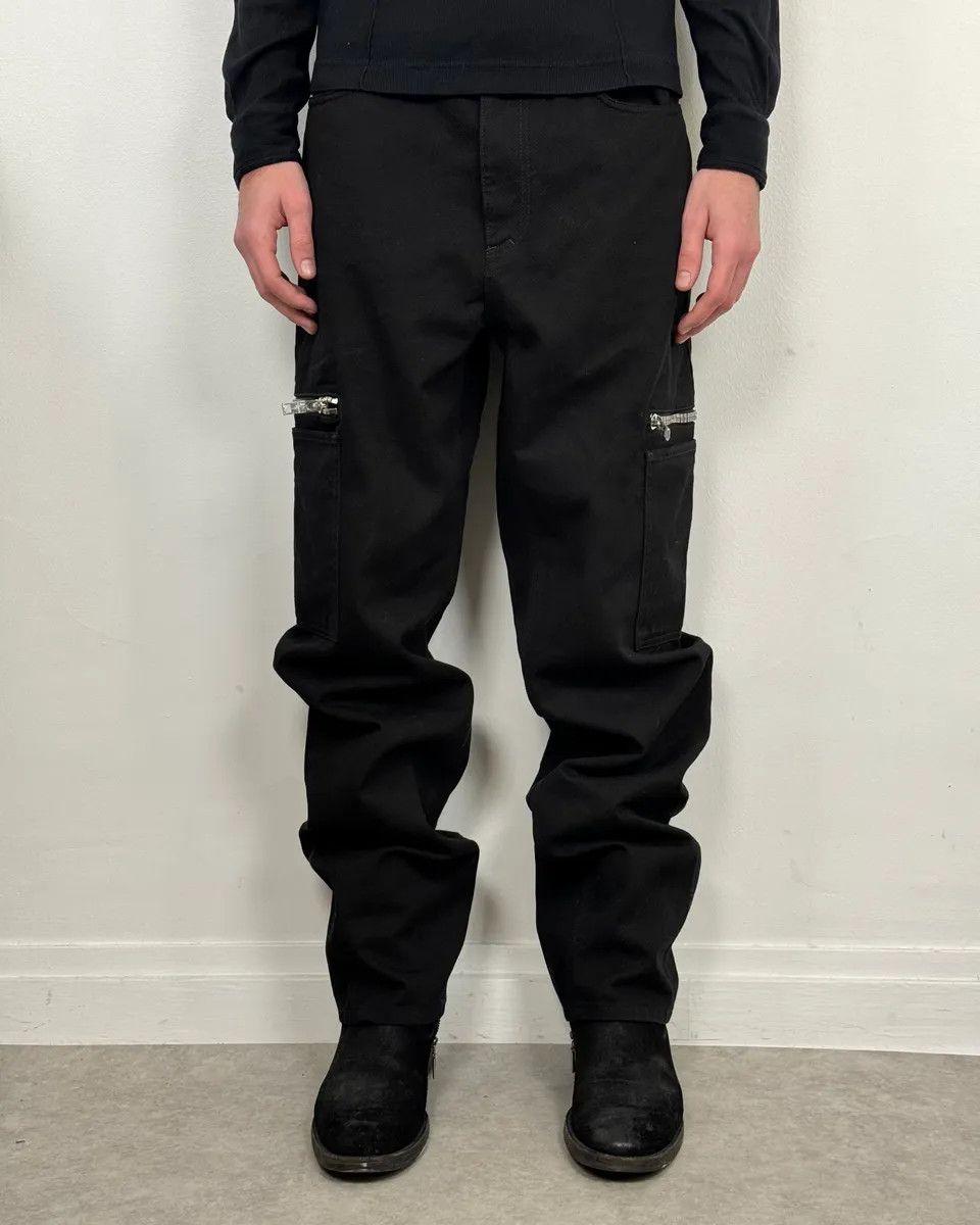 Givenchy AW2023 Givenchy Black Cargo Pants by Matthew Williams Size US 32 / EU 48 - 1 Thumbnail