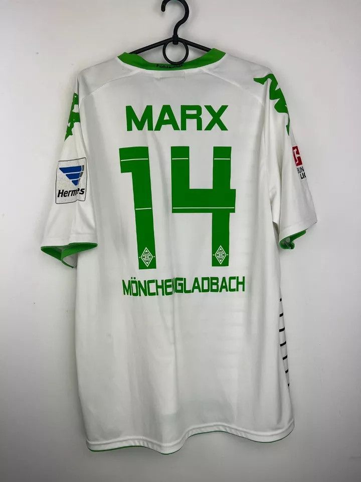 Kappa Borussia Monchengladbach 2013-14 Home Matchworn FOOTBALL Size US XL / EU 56 / 4 - 8 Thumbnail