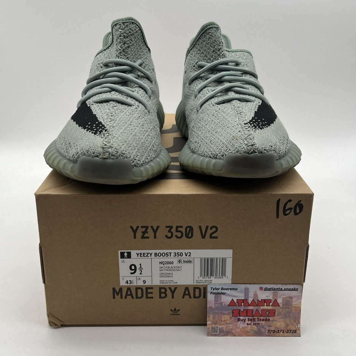 Adidas Yeezy boost 350 salt Size US 9.5 / EU 42-43 - 2 Thumbnail