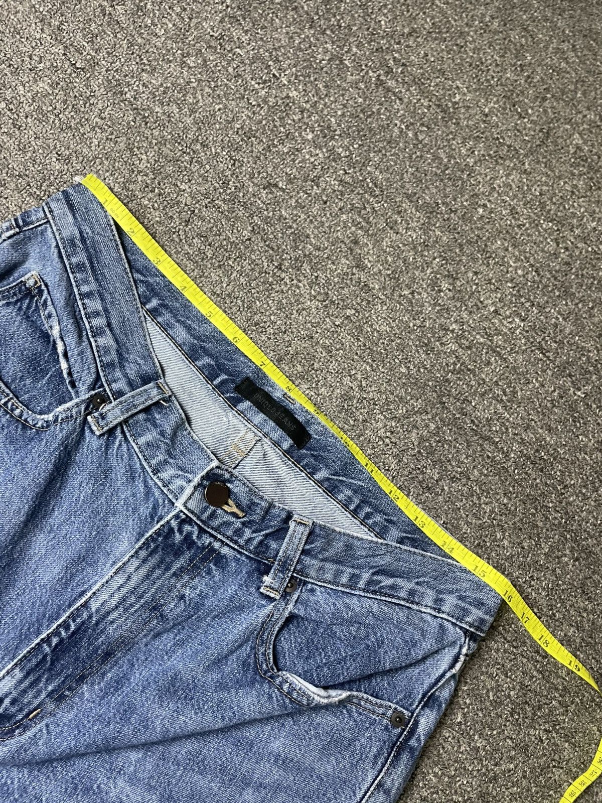 Japanese Brand × Uniqlo × Vintage UNIQLO Japanese Brand Baggy Jeans (92) Size US 32 / EU 48 - 6 Thumbnail