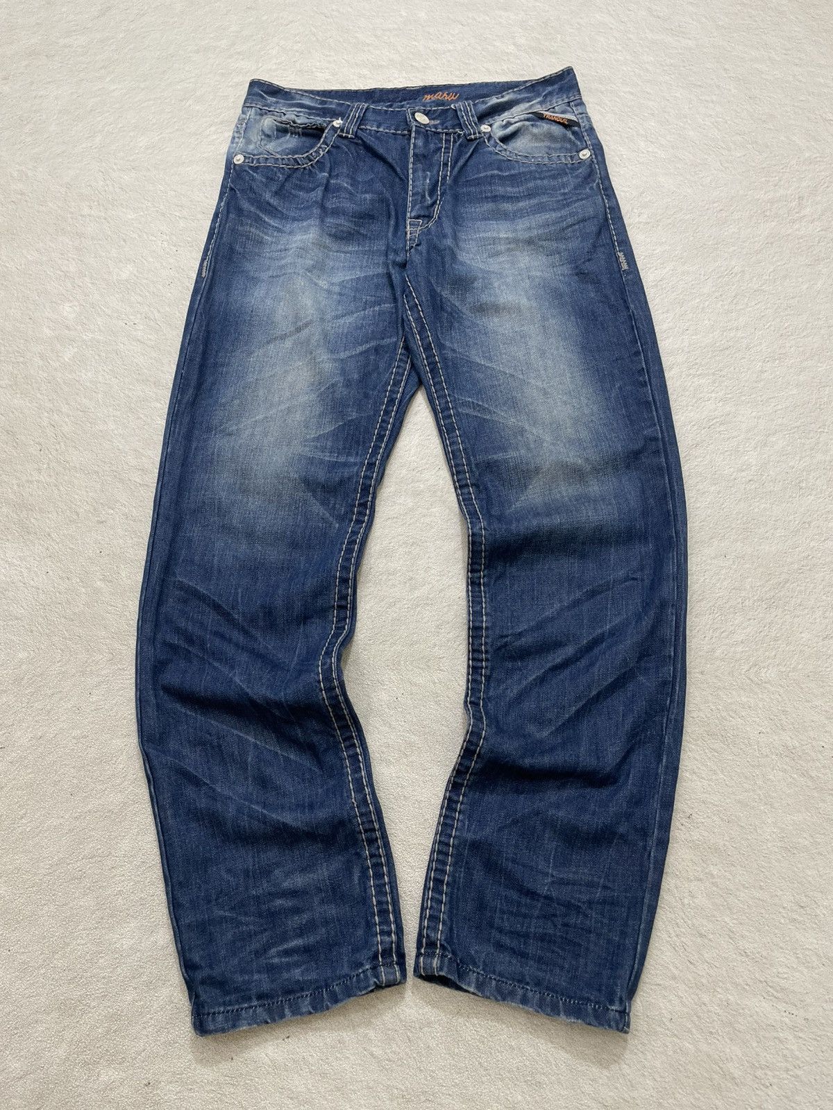Hysteric Glamour 2000s Maru Fading Denim Washed Acne Ifsix LGB Japan Number Size US 32 / EU 48 - 1 Thumbnail