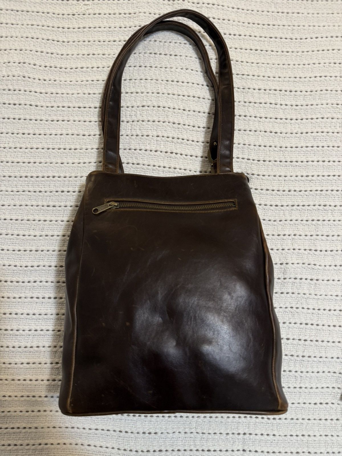 Vintage Liz Claiborne Brown Leather Purse Size ONE SIZE - 2 Thumbnail