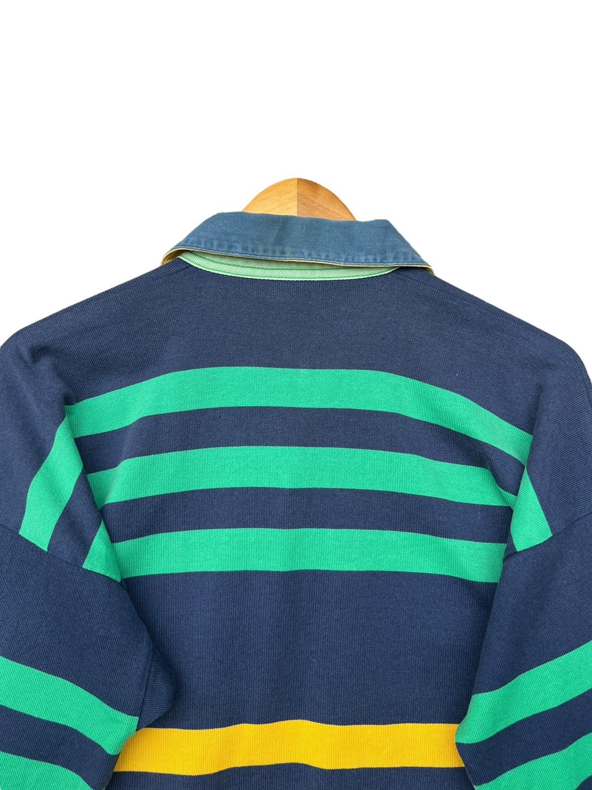 Canterbury of New Zealand Vintage 90s Centerburry Multicolour Polo Rugby Shirt Size US L / EU 52-54 / 3 - 4 Thumbnail