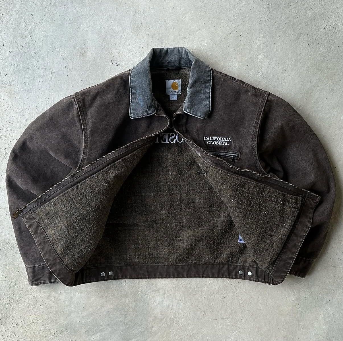Carhartt Carhartt Detroit Jacket Faded Vintage Size US L / EU 52-54 / 3 - 4 Thumbnail