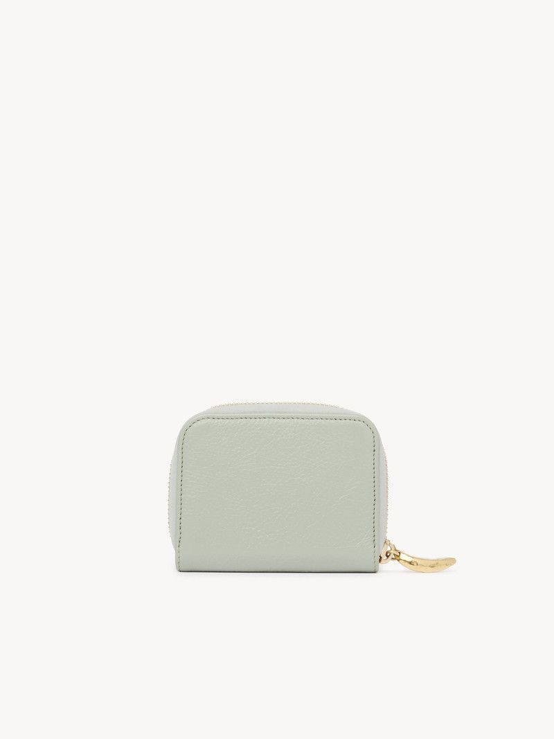 Chloe o1loc1c10226 Size: OS / Banana Zipped Coin Purse Sea Grass Size ONE SIZE - 4 Thumbnail